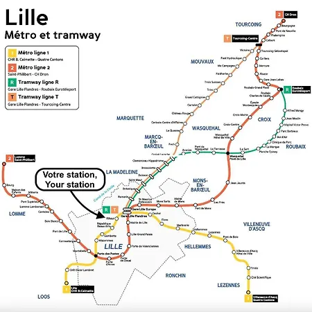 2 Bedroom In The Heart Of The Old Town * Lille